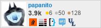 profile for papanito on Stack Exchange, a network of free, community-driven Q&A sites