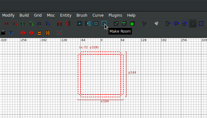 NetRadiant CSG Make Room