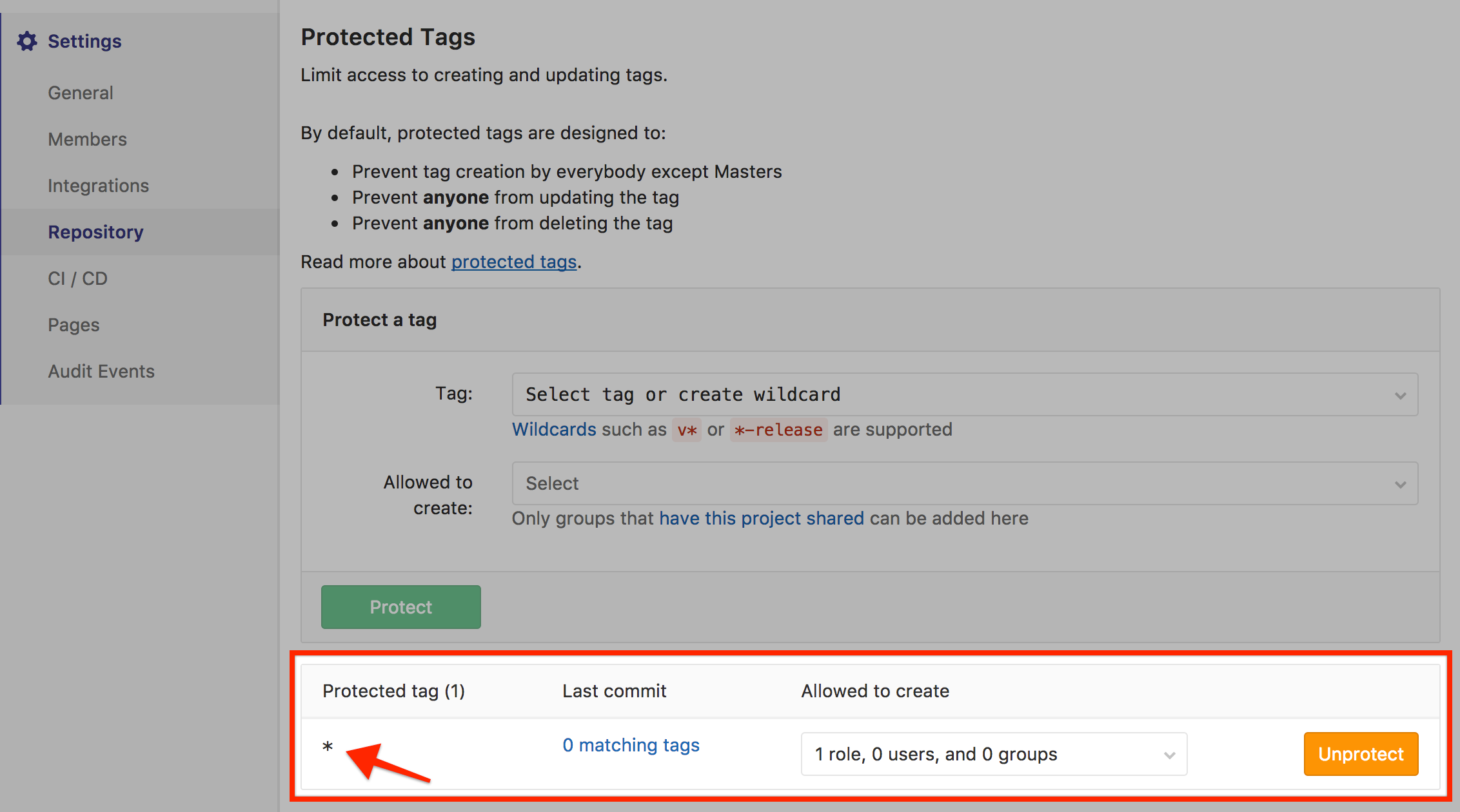 Ci Vulnerability Reported Using Wildcards In Protected Tags To Expose Protected Variables 38984 Issues Gitlab Org Gitlab Foss Gitlab