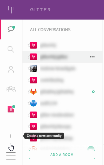 No Obvious Way To Find And Join A Room In The Gitter App 13 Issues Gitter Webapp Gitlab