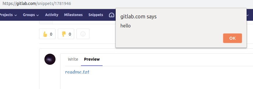 Stored Xss Via Katex 54416 Issues Gitlab Org Gitlab Foss Gitlab