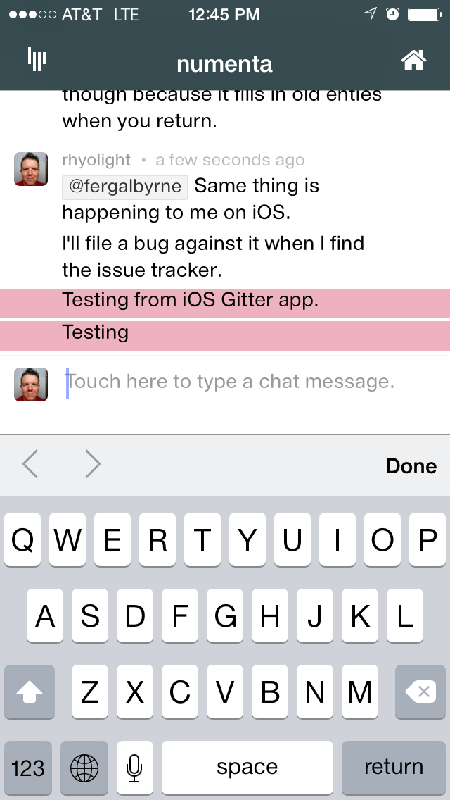 Chat Messages Turn Red Are Not Sent On Gitter Ios App 350 Issues Gitter Webapp Gitlab