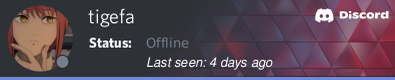 Tigefa on Discord